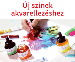 Új színek az akvarellhez