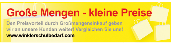 Große Mengen - kleiner Preis