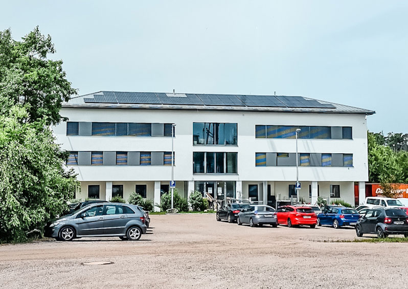 Bürogebäude nach dem Umbau