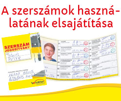 Der bewährte Winkler Werkzeugführschein                             - gratis!