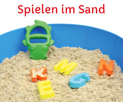 Spielen im Sand
