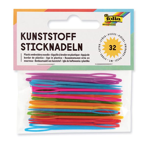 Sticknadeln - Kunststoff, 32 Stk./Pkg.