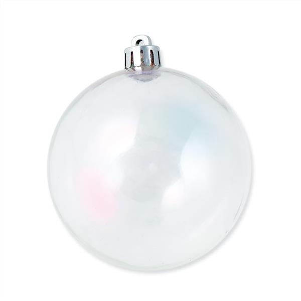 Christbaumkugeln Kunststoff, Dm 8 cm,