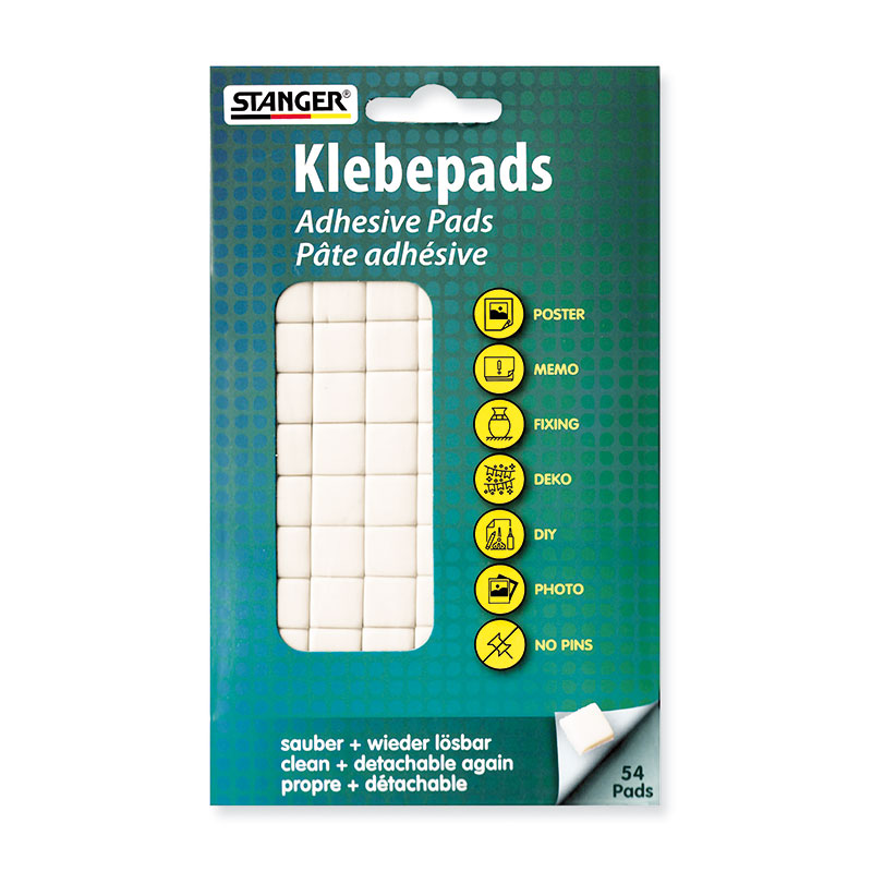 Klebepads - STANGER, 54 Pads/Pkg.