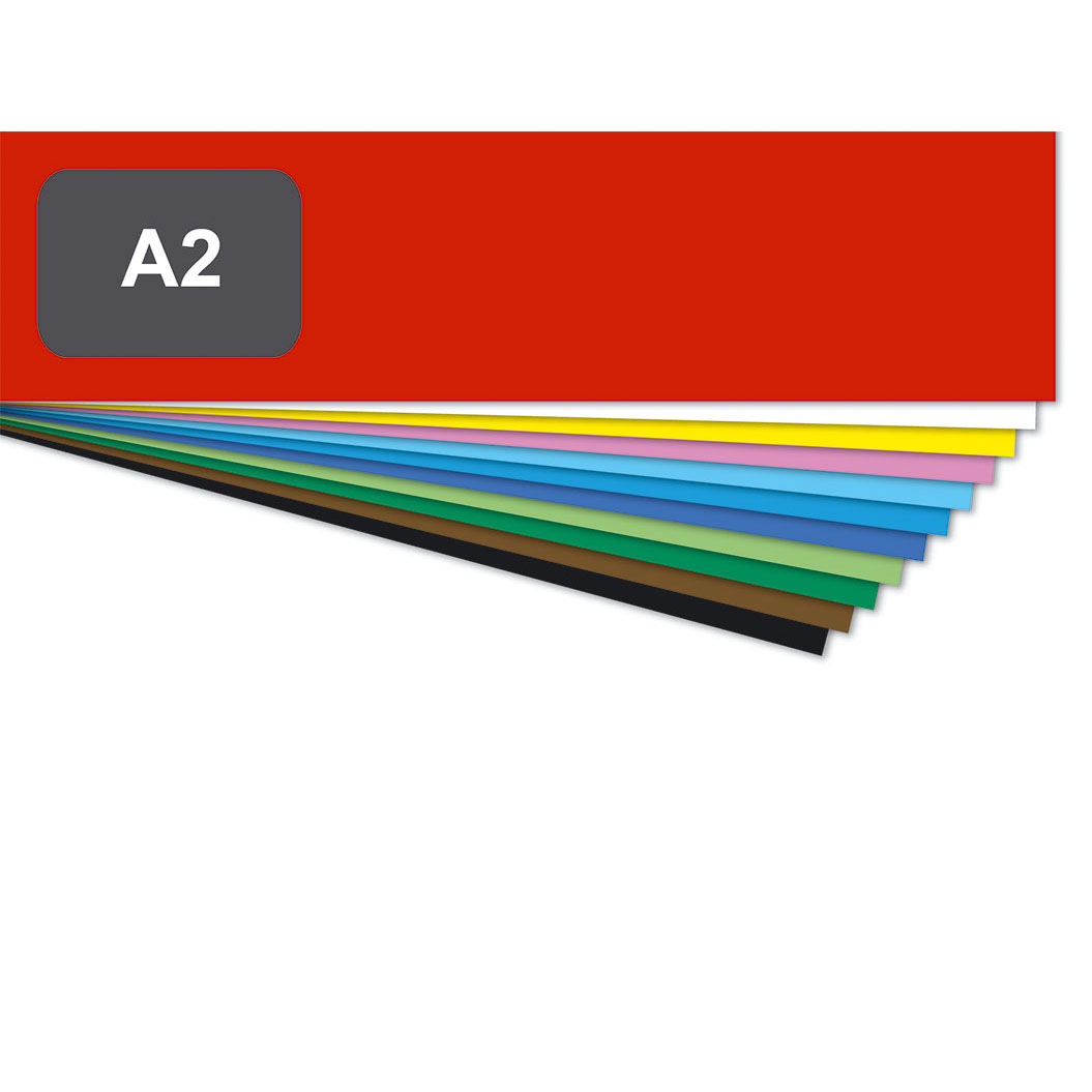 Tonkarton DIN A3 160g/m² Iceland-Grau 100 Blatt – Premium Bastelkarton Tonpapier FSC Zertifiziert