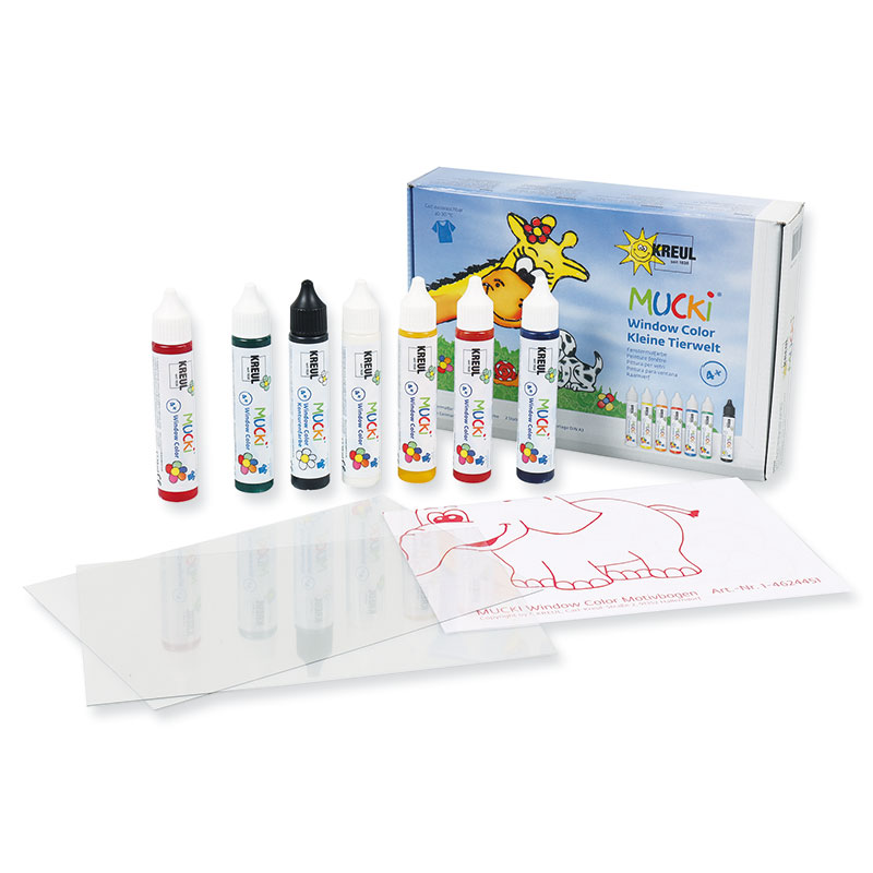 Produktbild von Mucki Window Color 7er Set - Kleine Tierwelt - Jetzt Bei