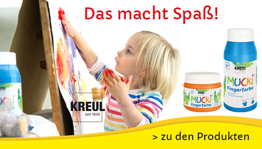 Unser Mucki Fingerfarben Sortiment