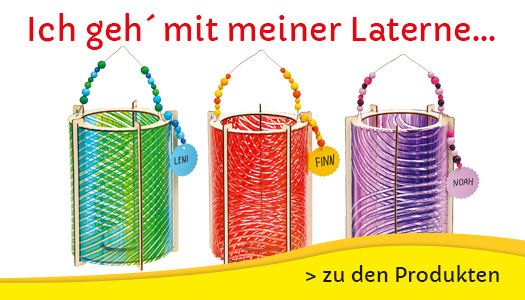 Laternen entdecken und basteln!