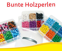 Unser großes Holzperlensortiment