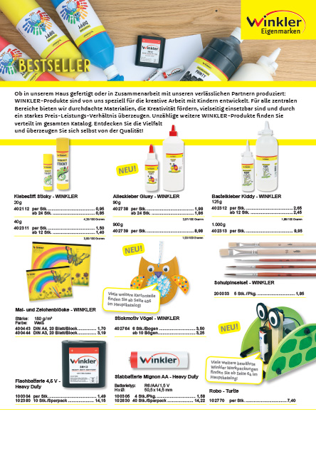 Winkler Eigenmarken entdecken